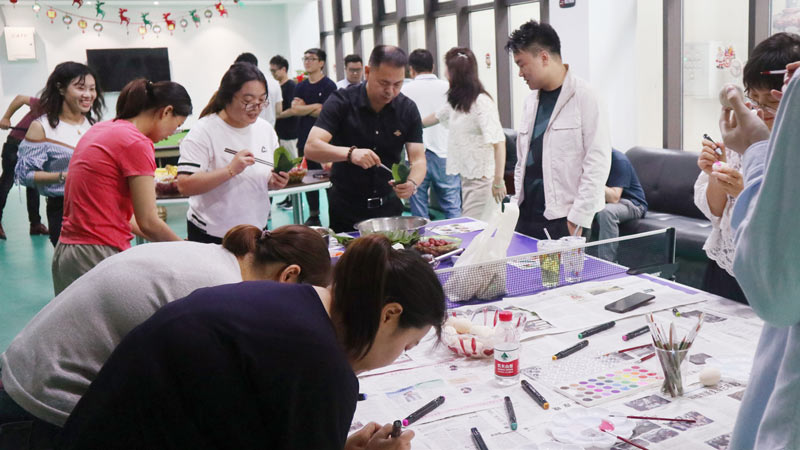 品粽香滋味，繪多彩生活 | 寶開舉辦“包粽子 · 繪彩蛋 · 迎端午”主題活動
